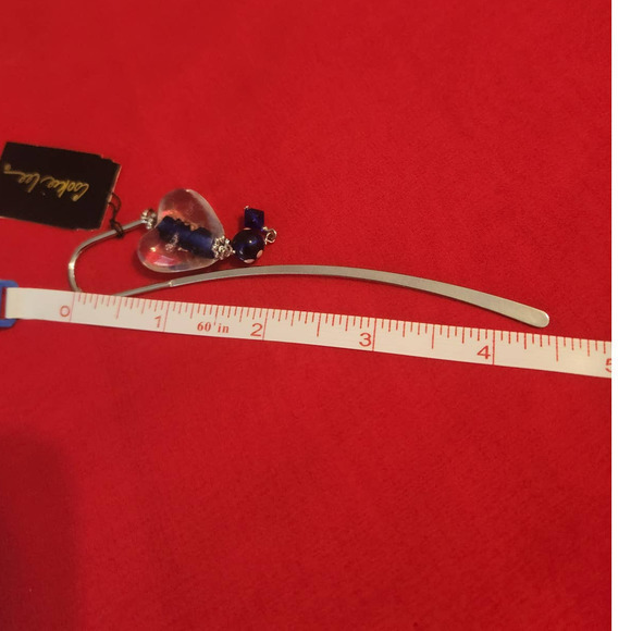 Cookie Lee 3 pc Luggage Tag, Book‎ Hook, and Hair Band - Picture 6 of 7